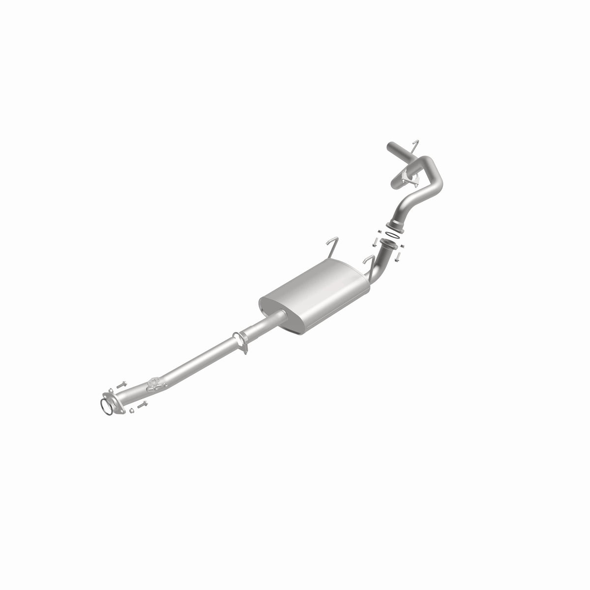 Satin exhaust system kit from BRExhaust part number 106-0023