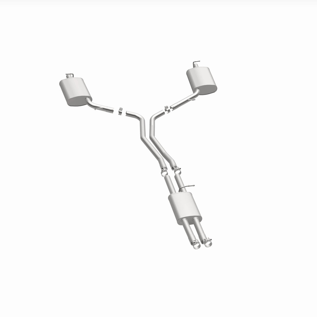 Satin exhaust system kit from BRExhaust part number 106-0957