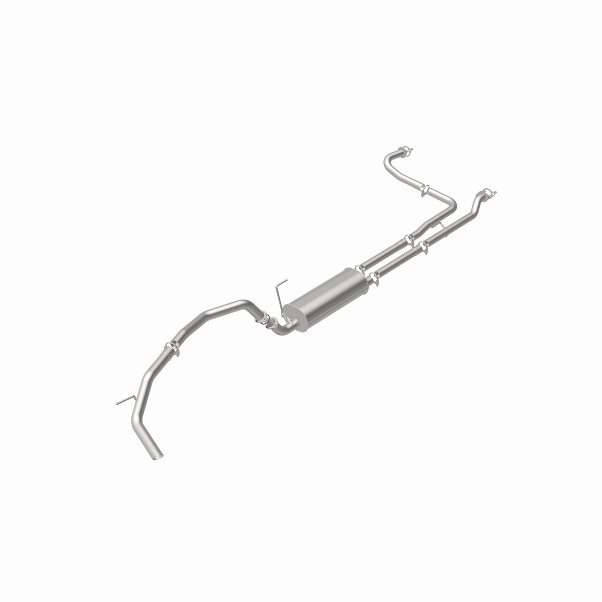 Satin exhaust system kit from BRExhaust part number 106-0742