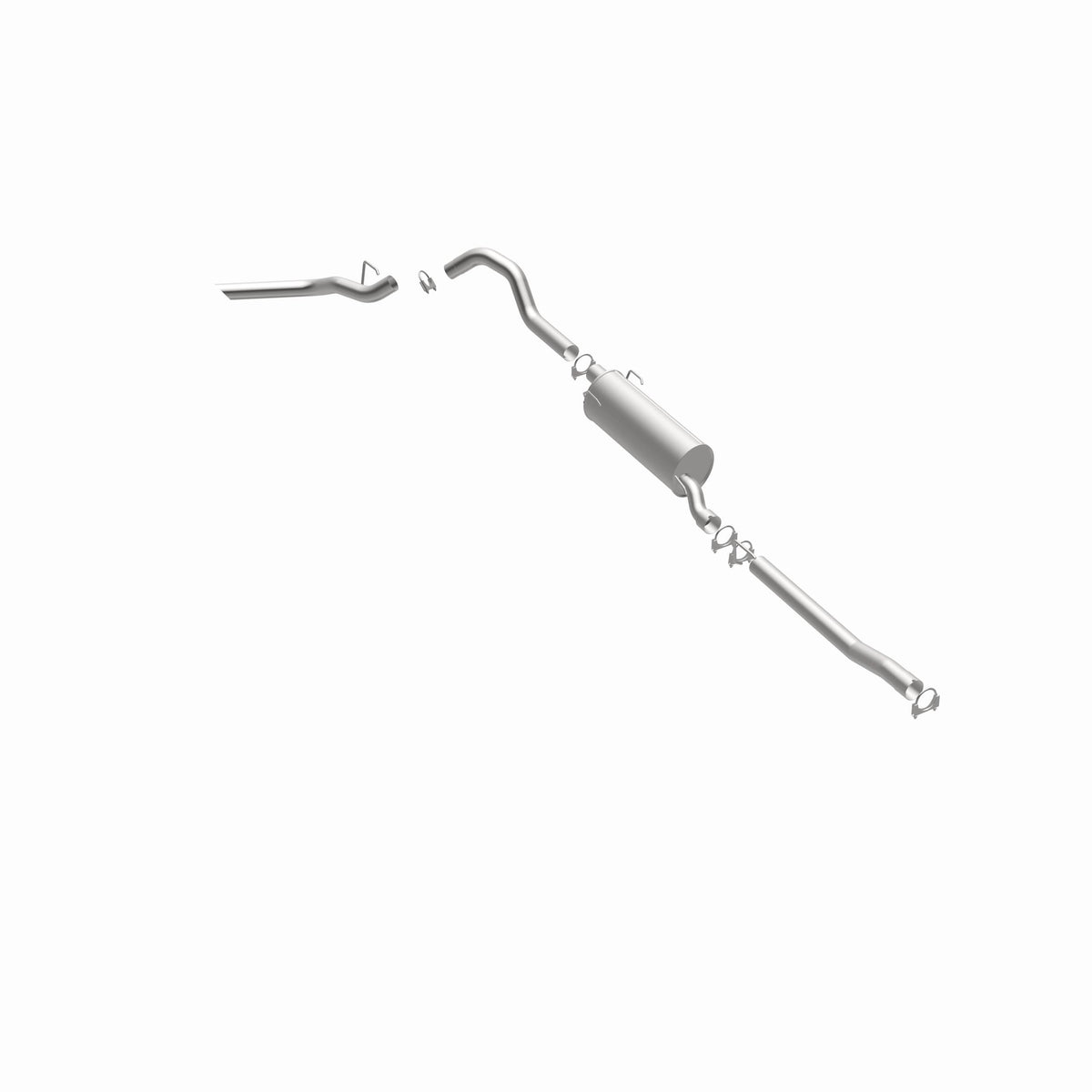 Satin exhaust system kit from BRExhaust part number 106-0525