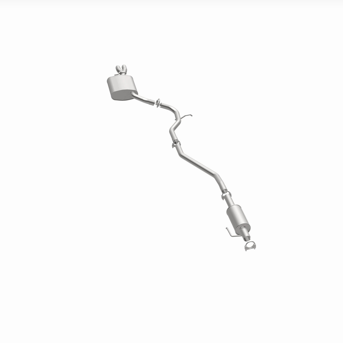 Satin exhaust system kit from BRExhaust part number 106-0191