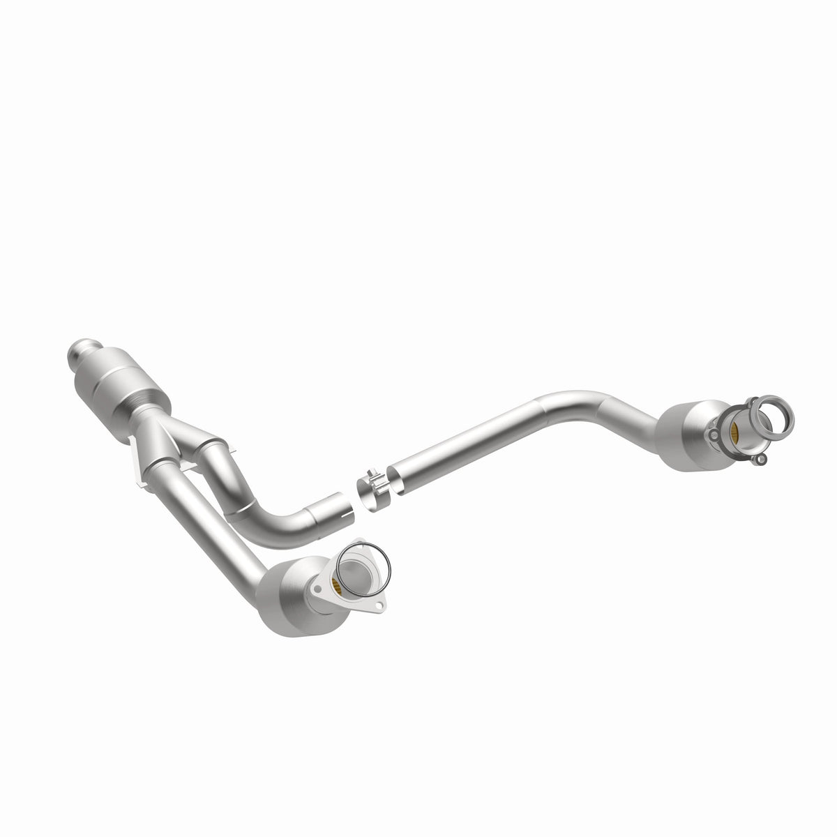 Stainless stainless steel catalytic converter from MagnaFlow Exhaust Products part number 52642