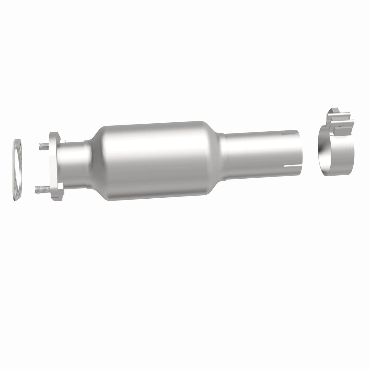 Stainless stainless steel catalytic converter from MagnaFlow Exhaust Products part number 5571511