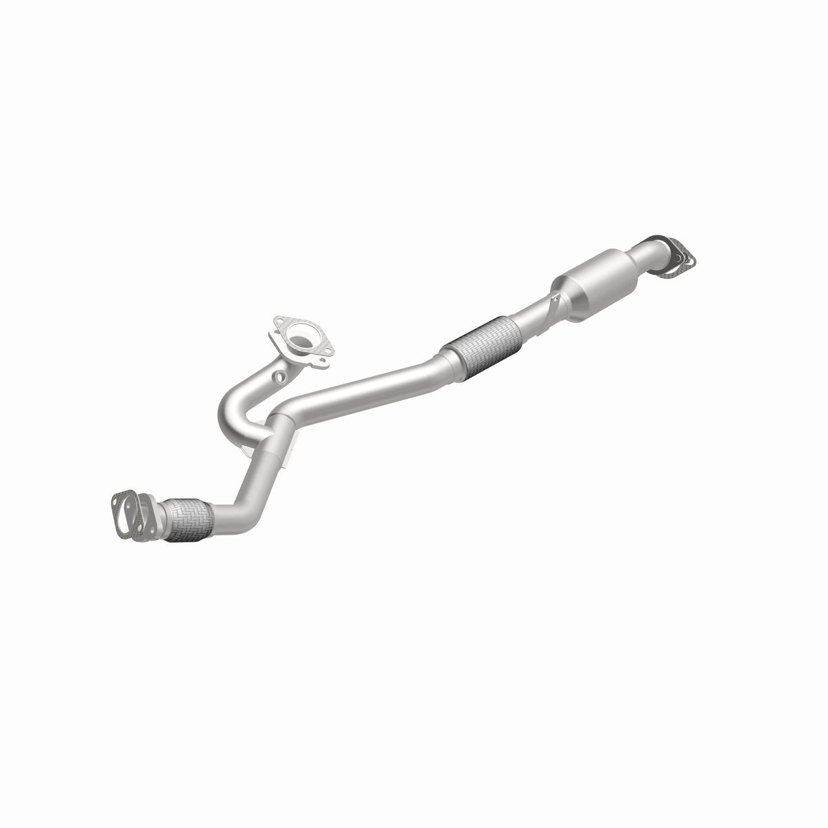Stainless stainless steel catalytic converter from MagnaFlow Exhaust Products part number 557896