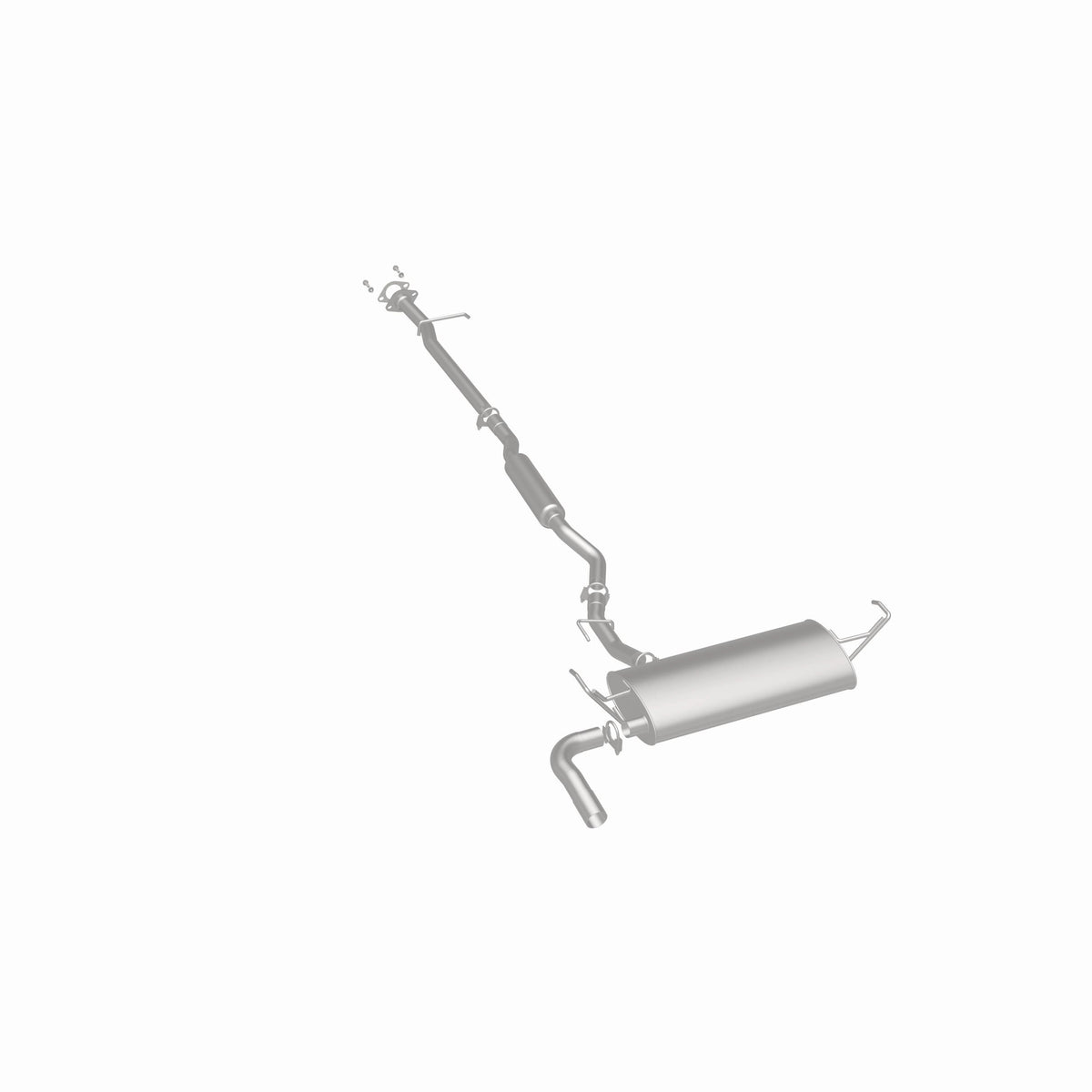 Satin exhaust system kit from BRExhaust part number 106-0243