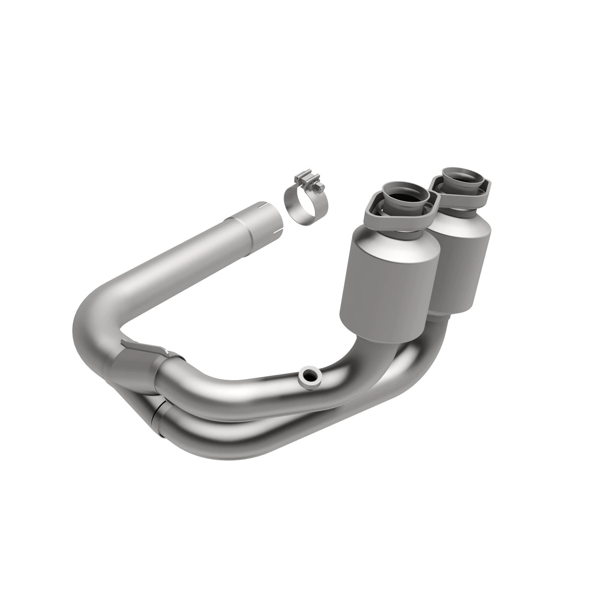 Stainless stainless steel catalytic converter from MagnaFlow Exhaust Products part number 50899