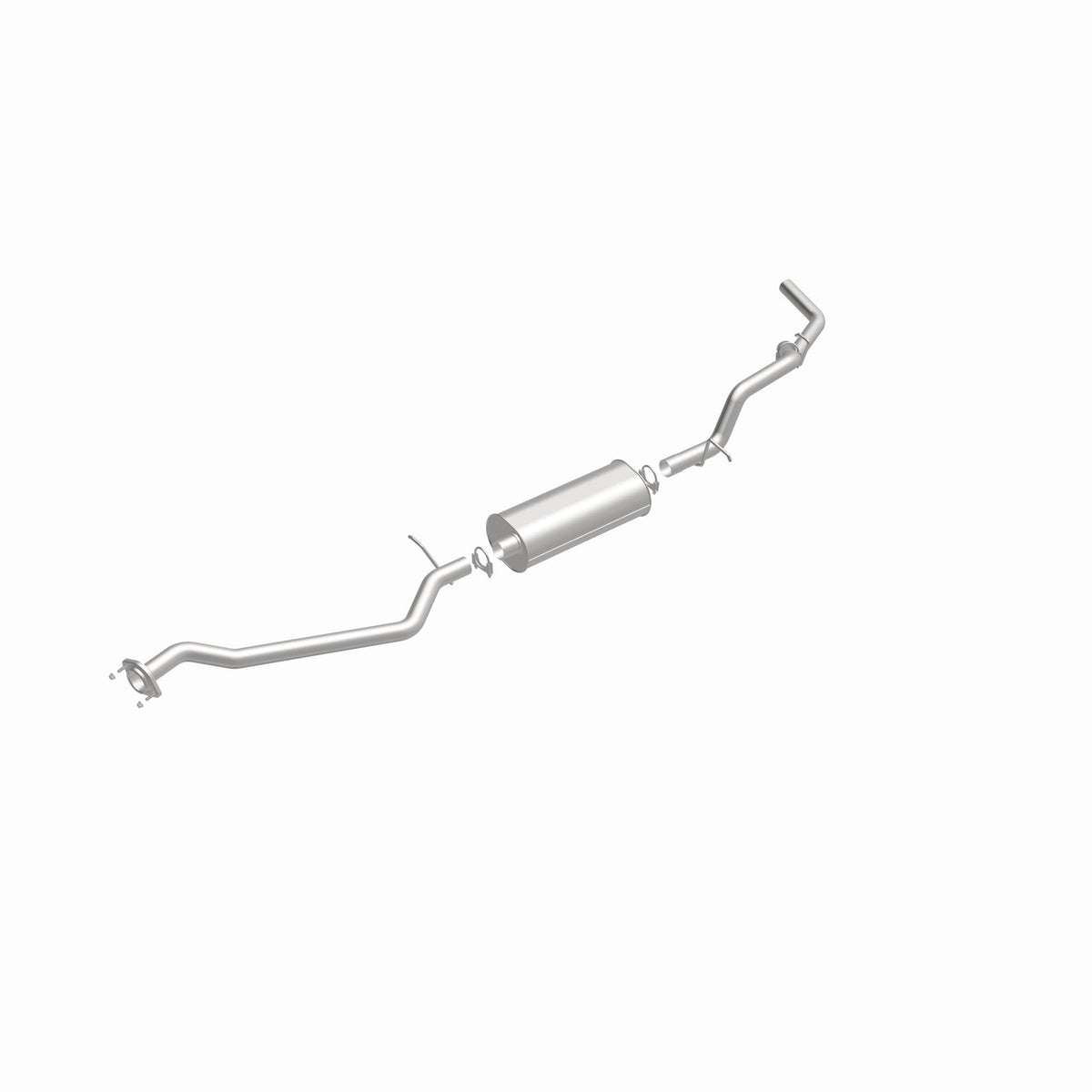 Satin exhaust system kit from BRExhaust part number 106-0509