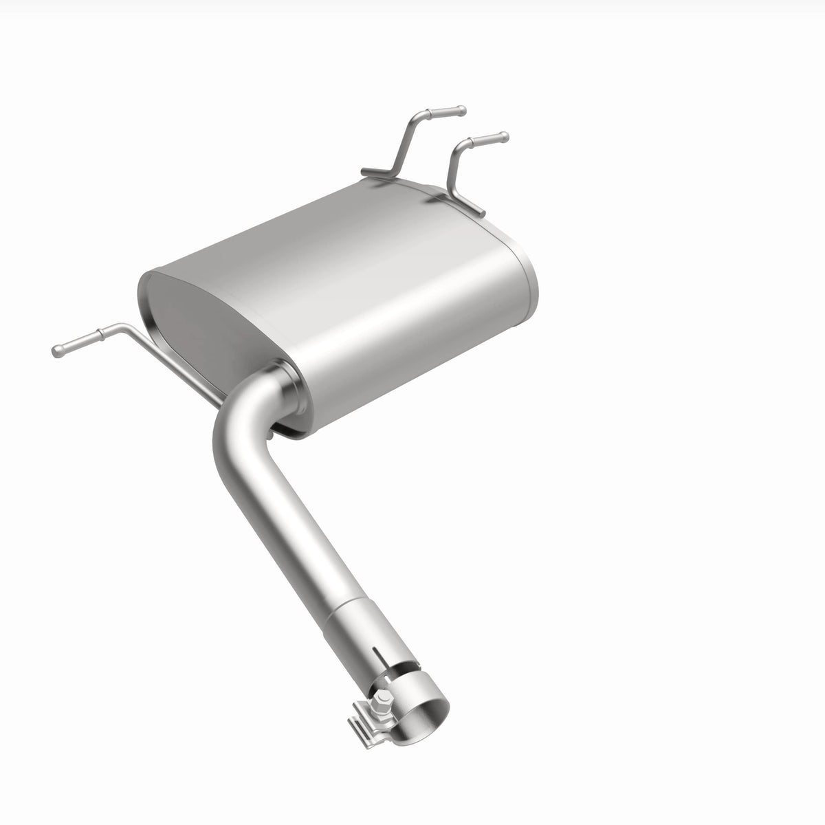 Satin exhaust muffler kit from BRExhaust part number 108-0278