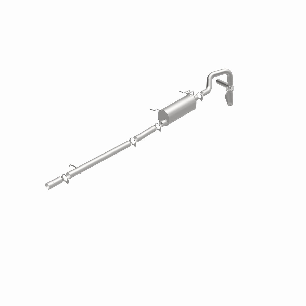 Satin exhaust system kit from BRExhaust part number 106-0007