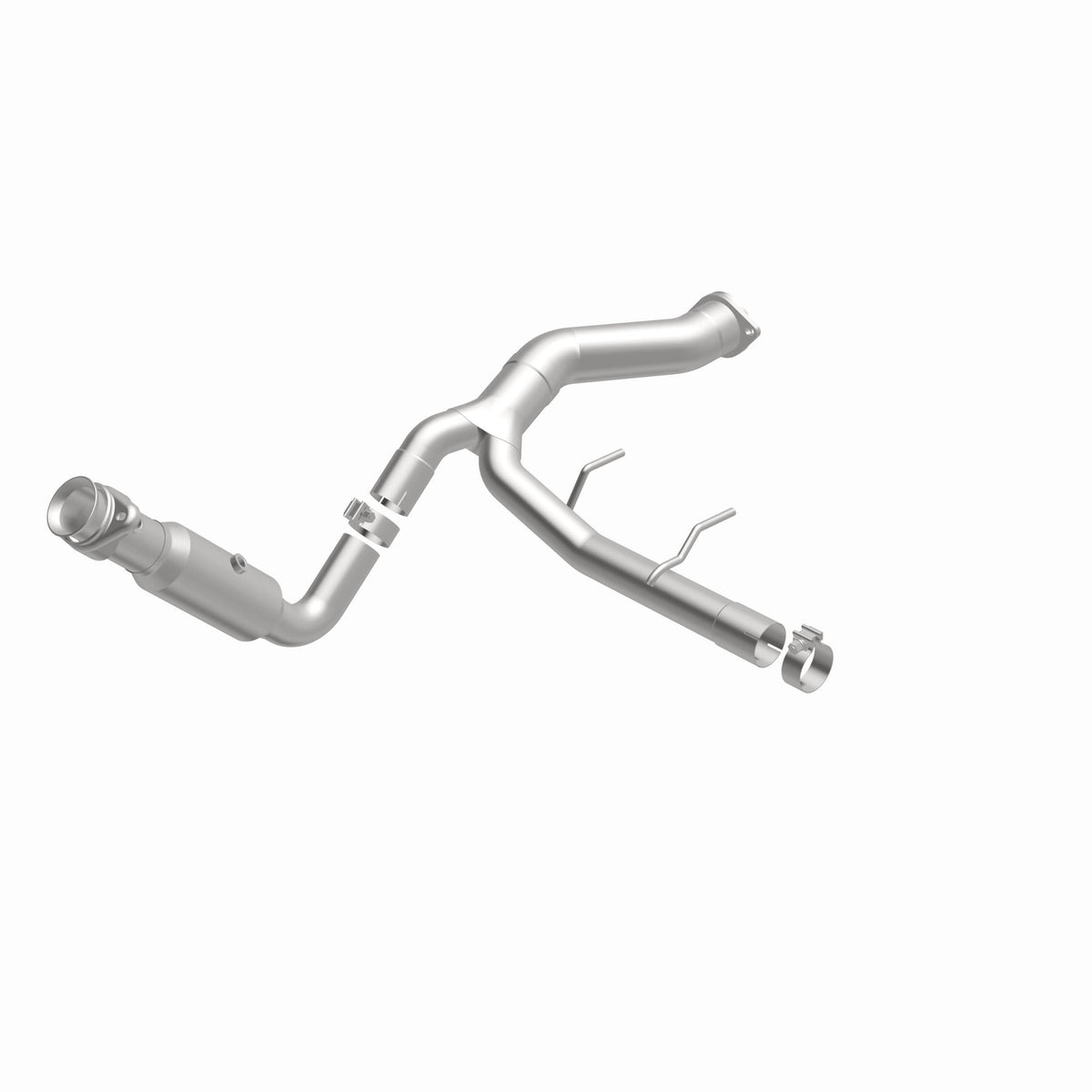 Stainless stainless steel catalytic converter from MagnaFlow Exhaust Products part number 5551521