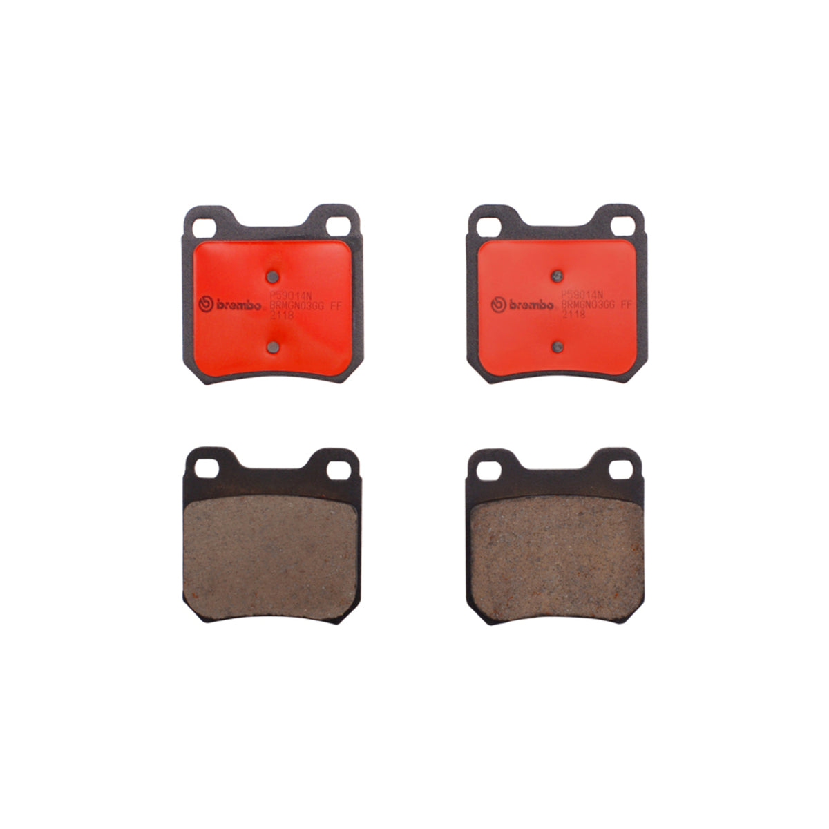 Disc Brake Pad Set from Brembo part number P59014N