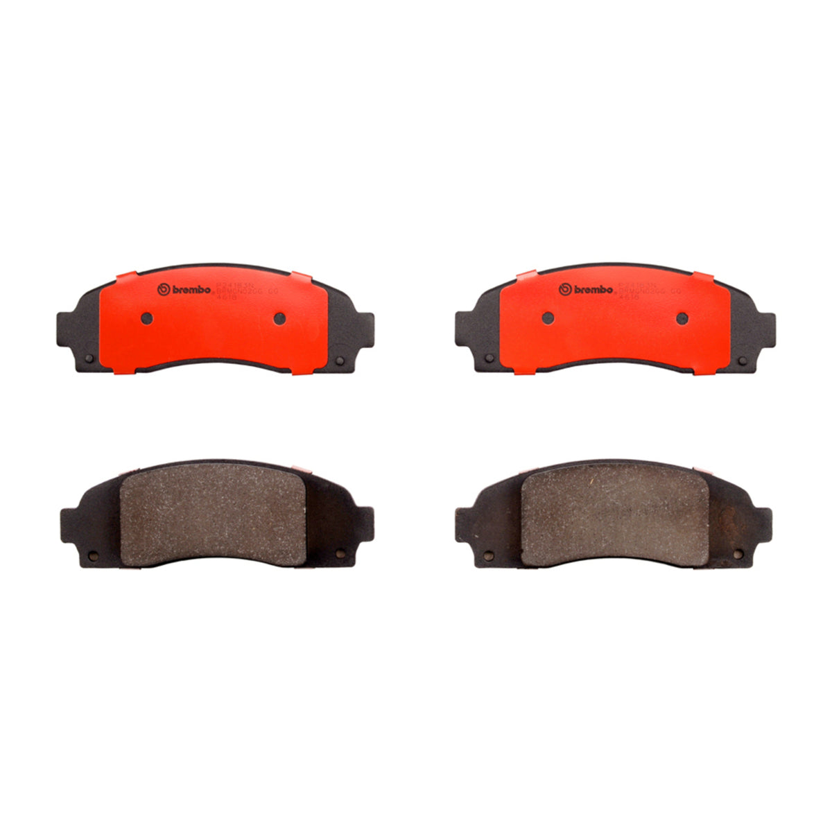 Disc Brake Pad Set with mounting hardware from Brembo part number P24183N