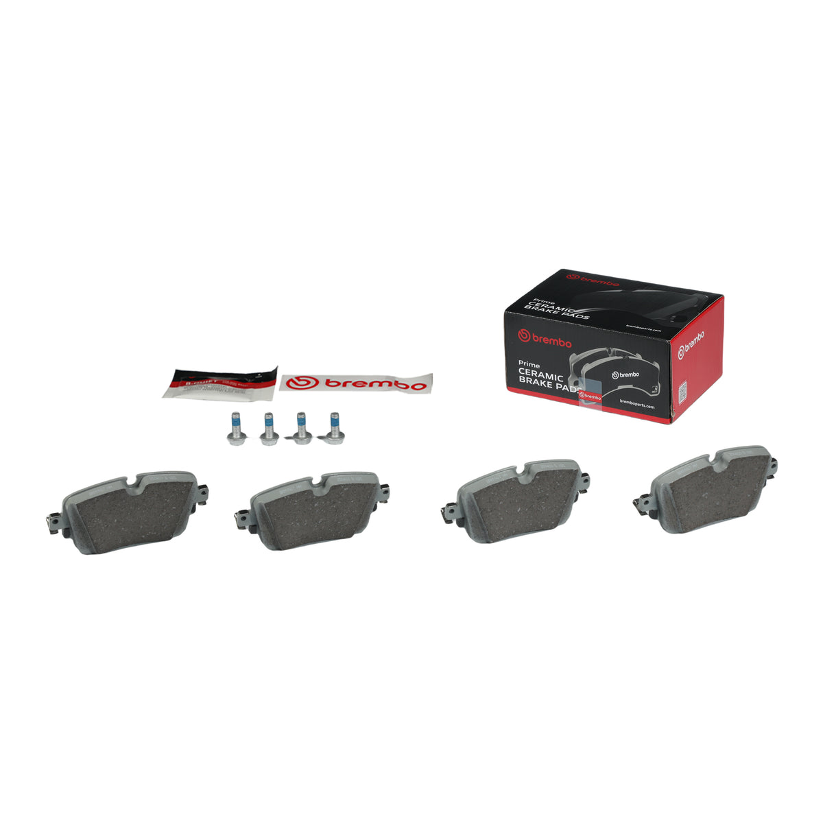 Disc Brake Pad Set with mounting hardware from Brembo part number P85161N
