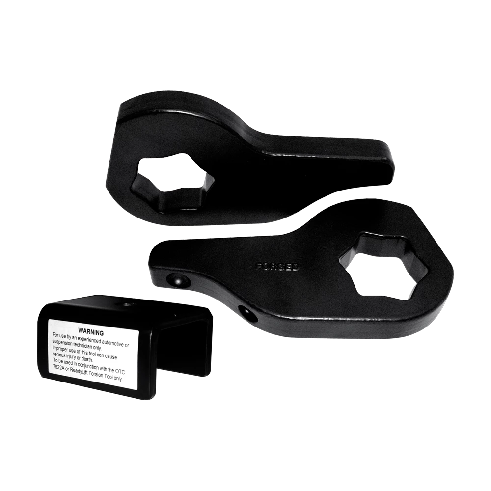 Billet aluminum suspension leveling kit from ReadyLift part number 66-1030