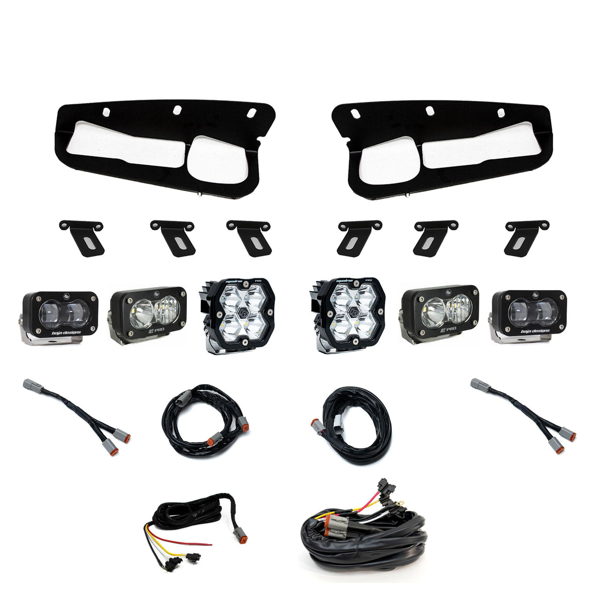 Clear fog light kit from Baja Designs part number 44-0082-UP