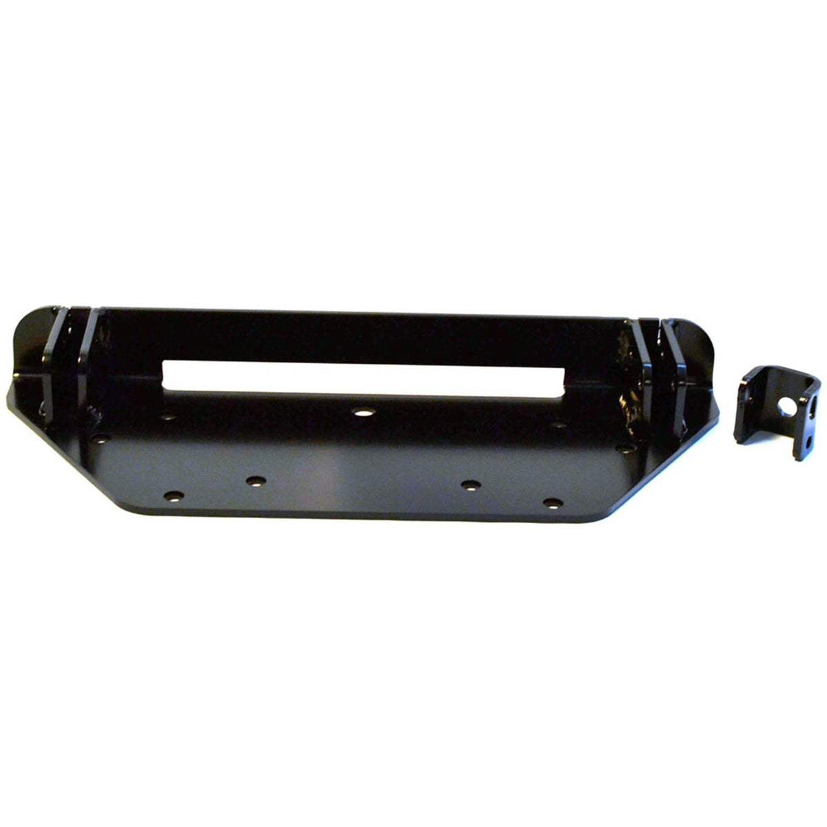Black snow plow mount from Warn part number 70558
