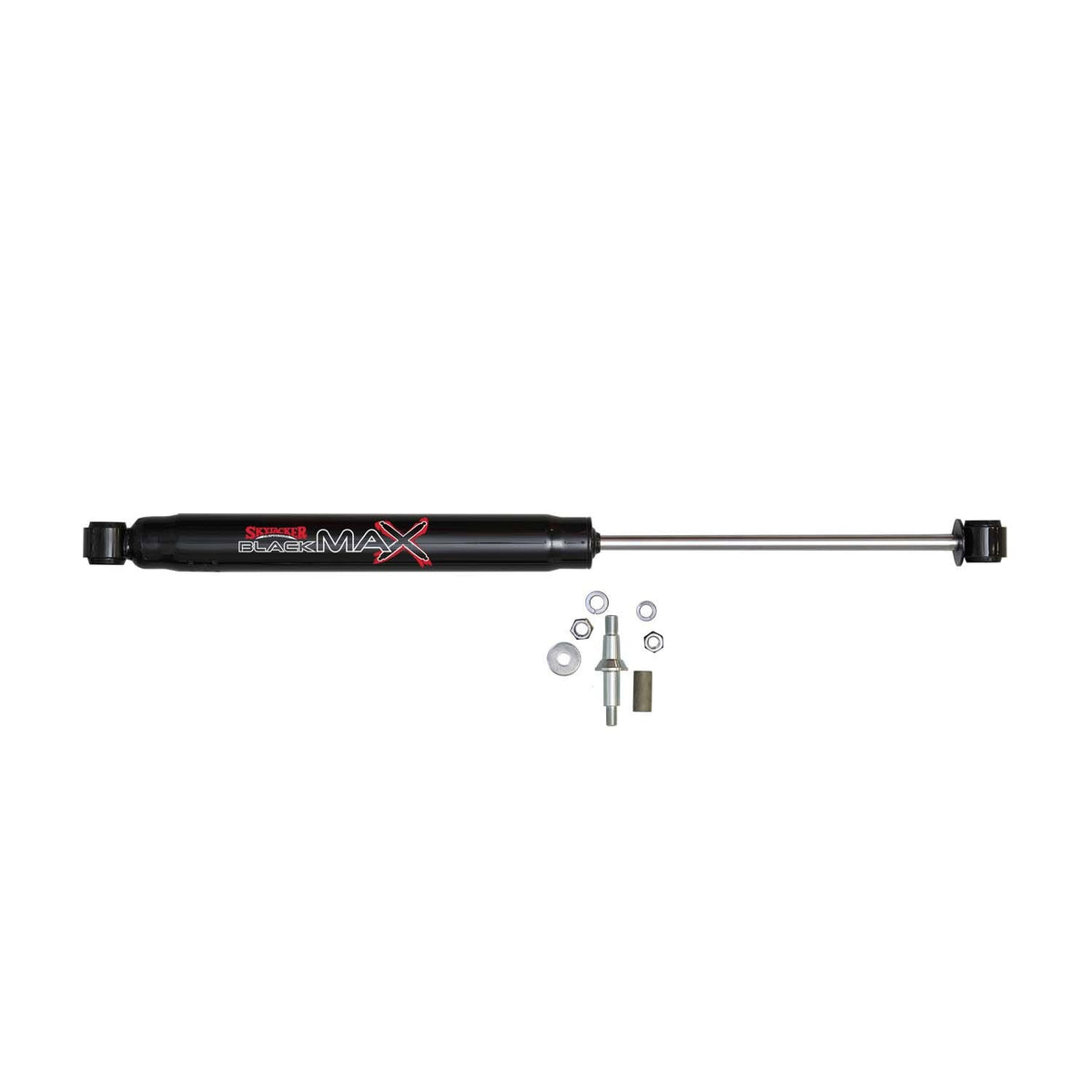 Black steering damper kit from Skyjacker part number 8058