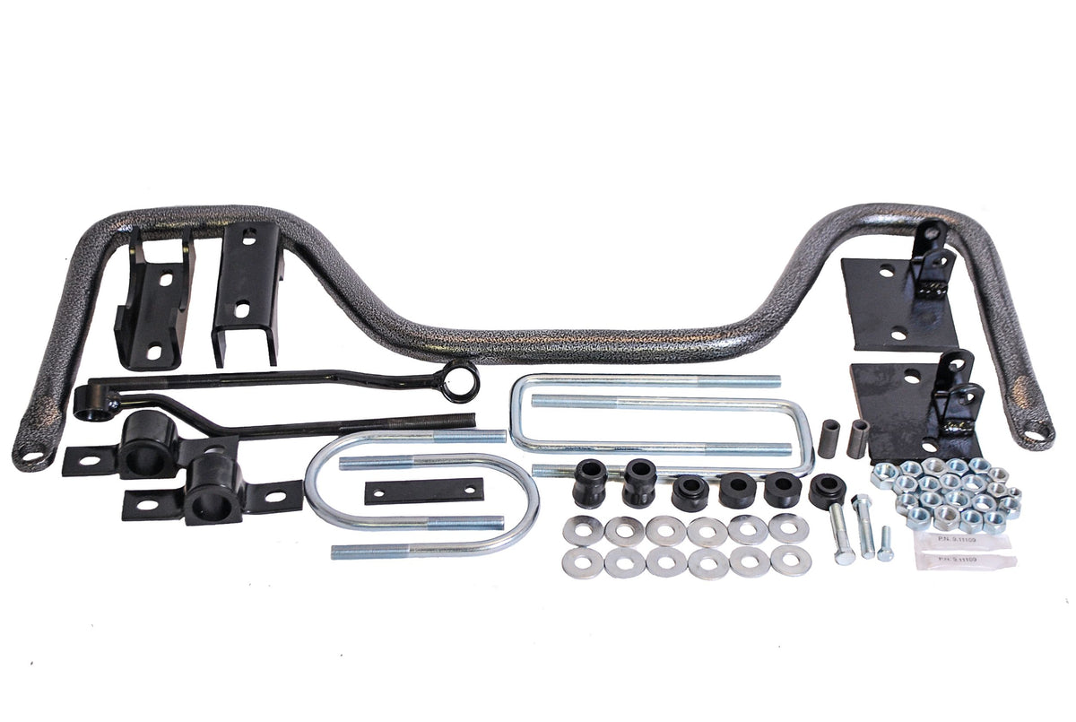Silver hammertone suspension stabilizer bar kit from Hellwig part number 7269