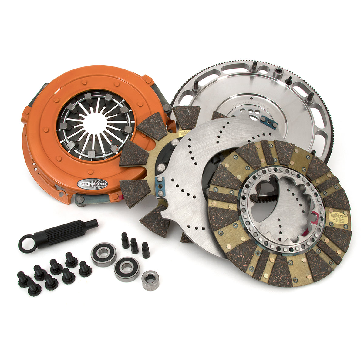 Transmission Clutch and Flywheel Kit with mounting hardware from Centerforce part number 413614844