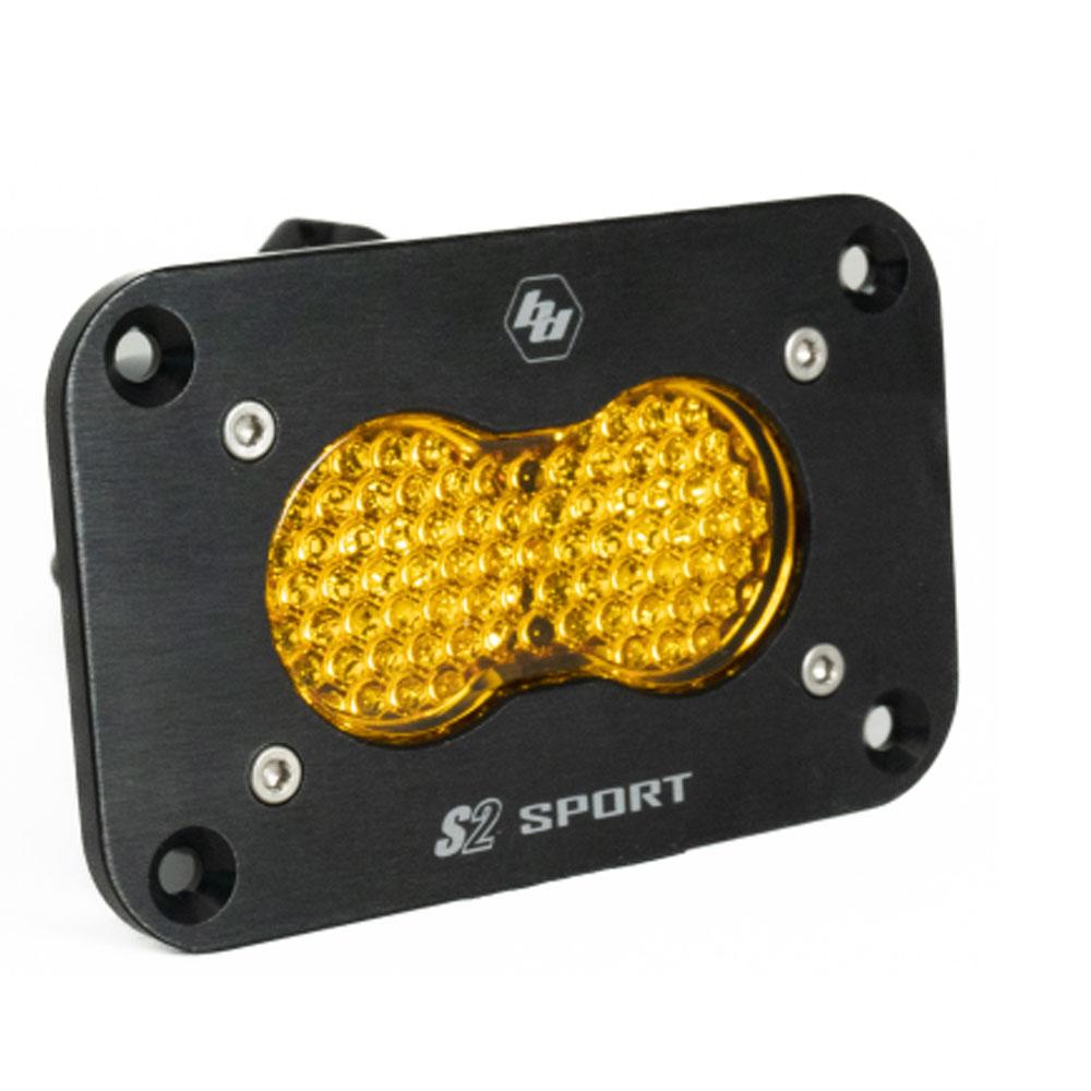 Black auxiliary light with mounting hardware from Baja Designs part number 541016