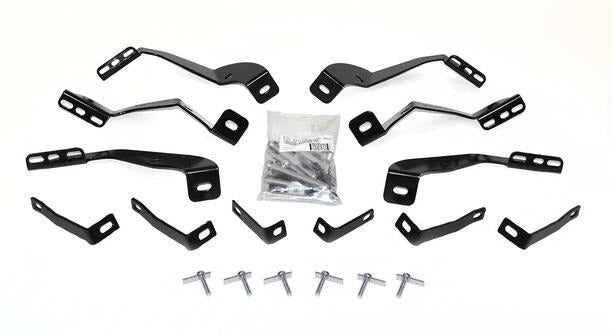 Mild steel step nerf bar mount kit from Big Country part number 391015