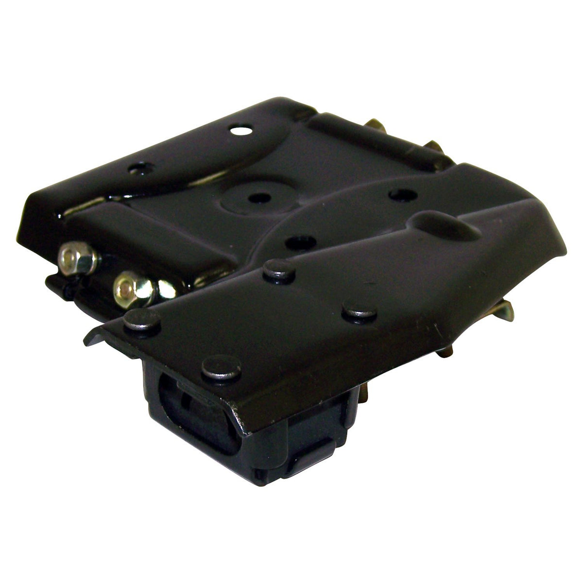 Black manual transmission mount from Crown Automotive Jeep Replacement part number 83505567