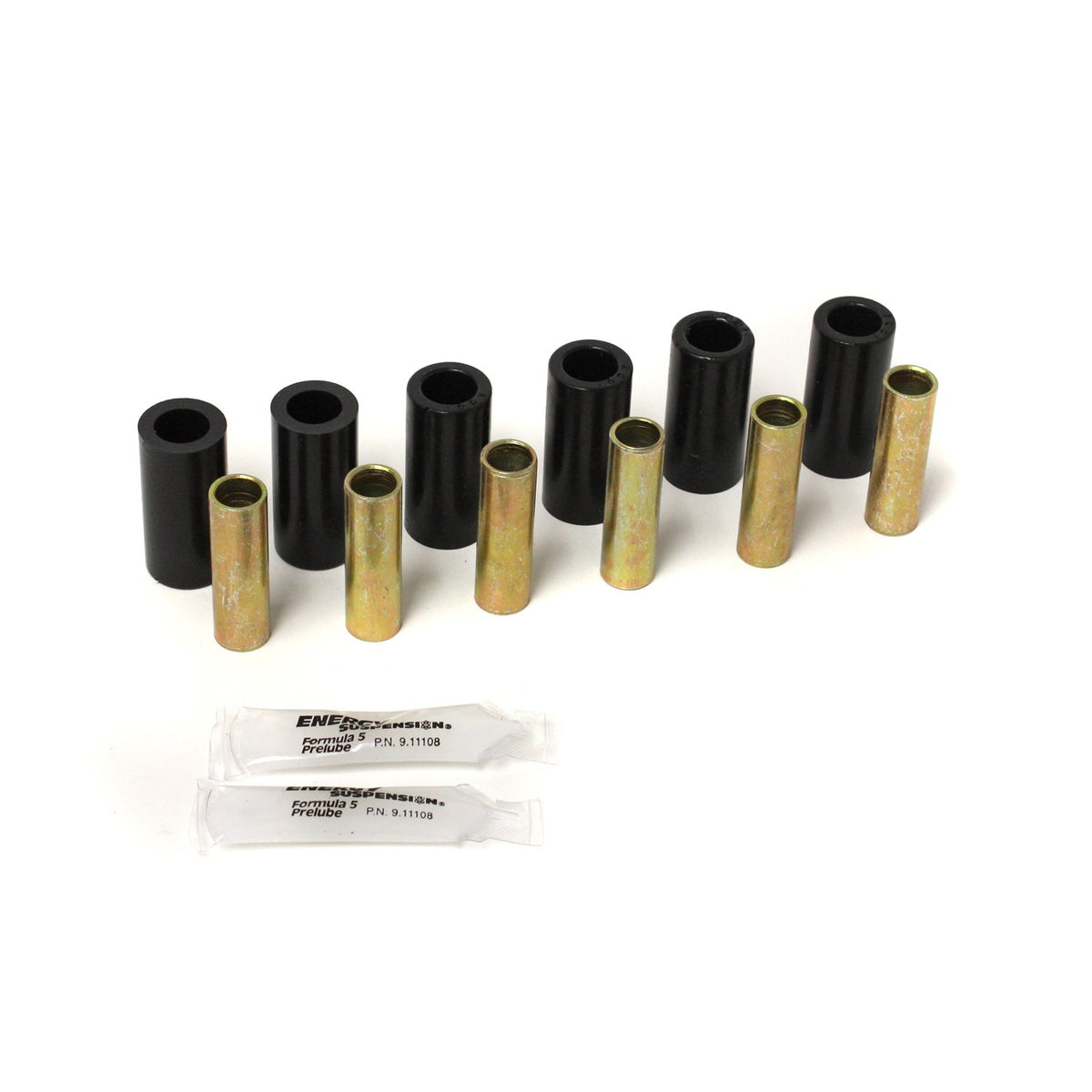 Black polyurethane leaf spring bushing from Energy Suspension part number 2.2101G