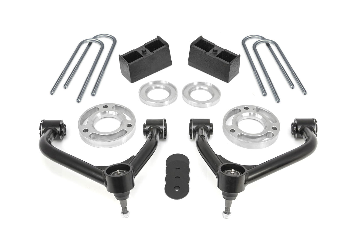 Black steel suspension lift kit from ReadyLift part number 69-35200