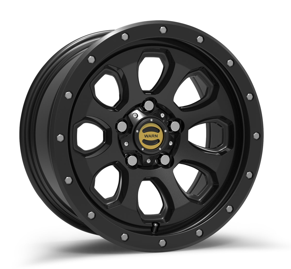 Black wheel from Warn part number 106685