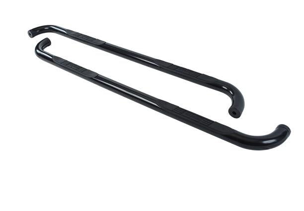 Black mild steel step nerf bar kit with mounting hardware from Big Country part number 371761