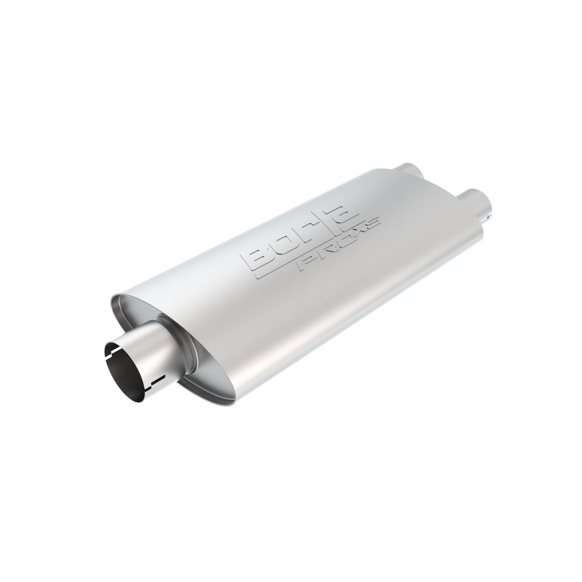 T-304 stainless steel exhaust muffler from Borla part number 400487