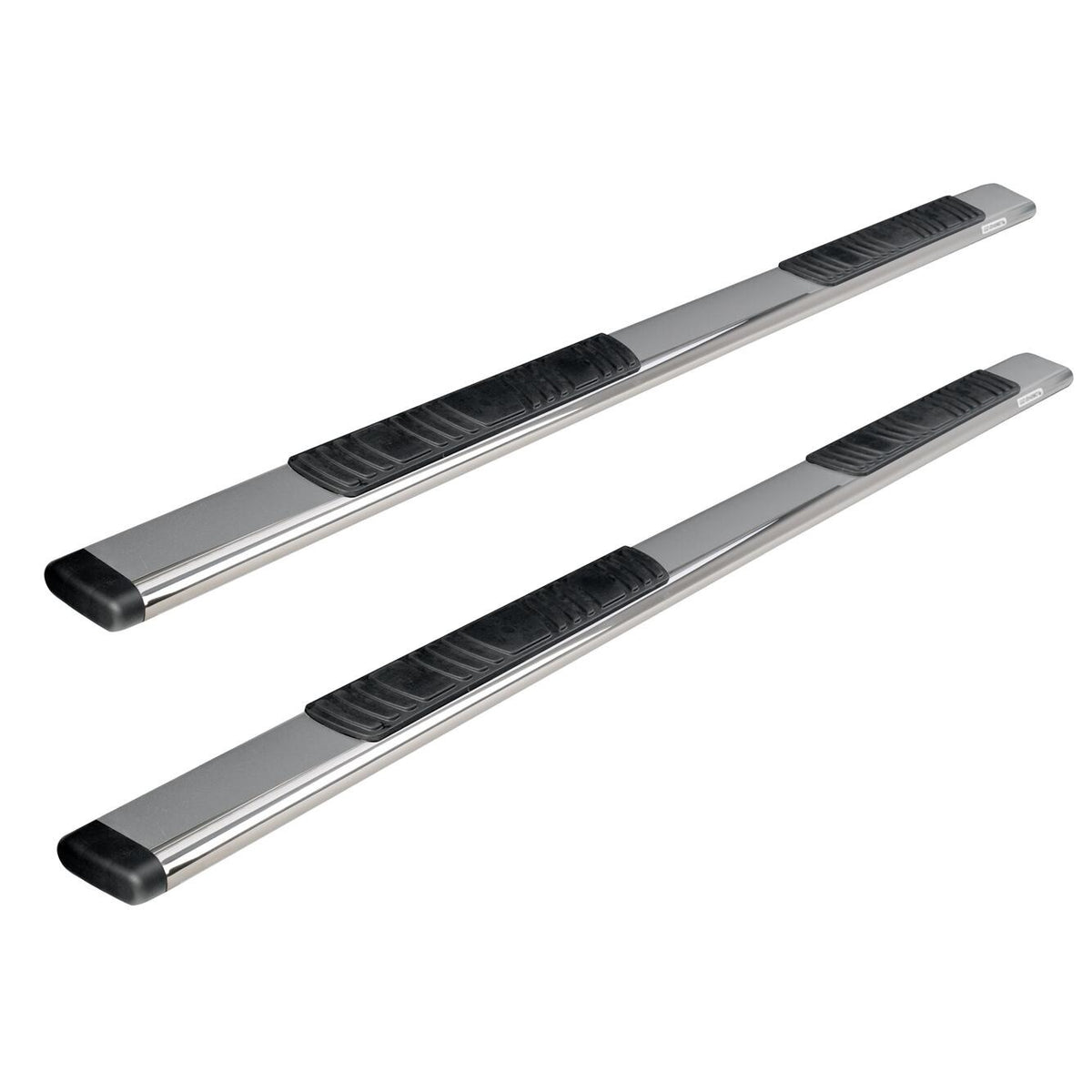 Silver stainless steel step nerf bar from Big Country part number 395876