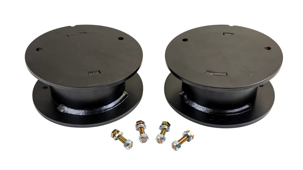 Black suspension leaf spring block kit from ReadyLift part number 26-19332