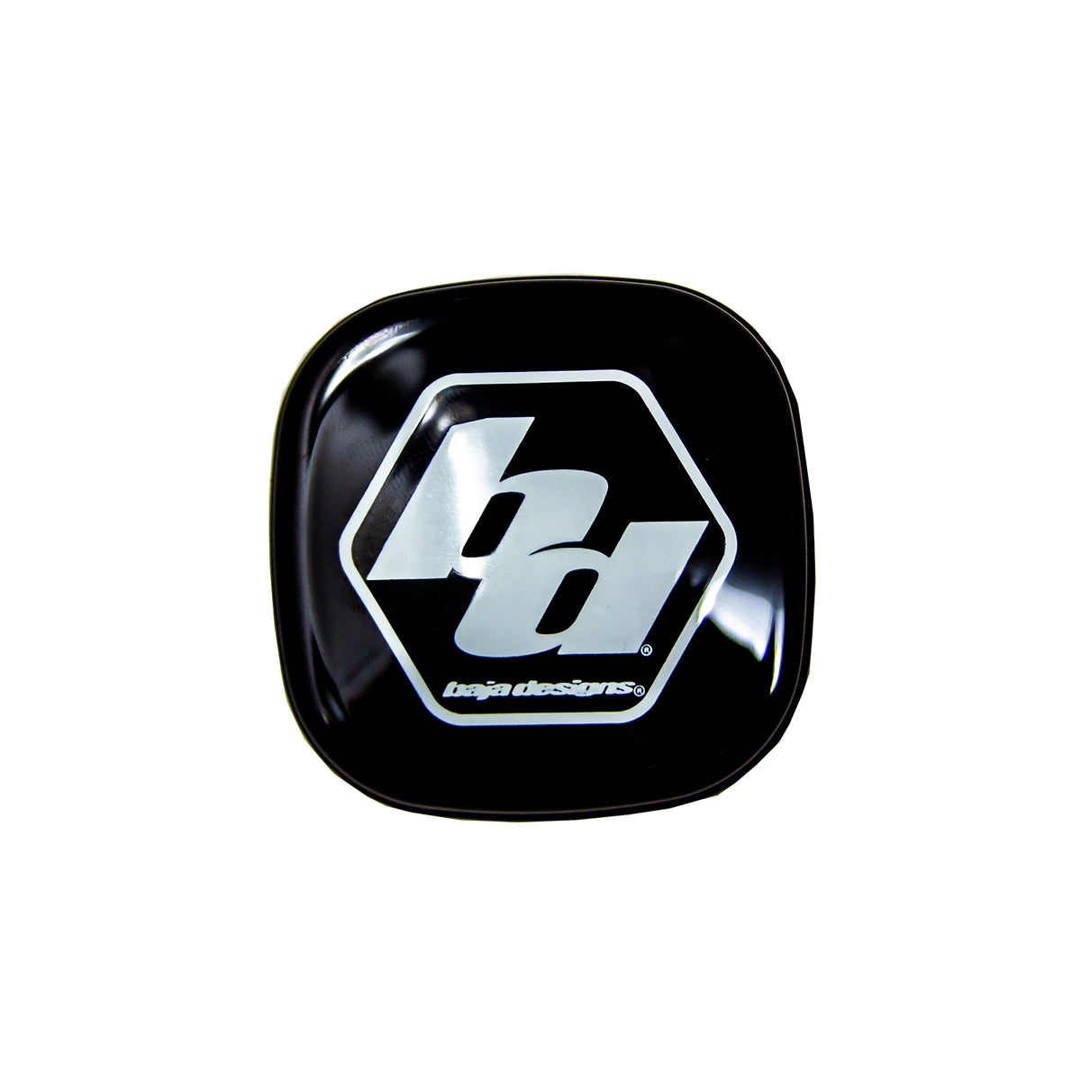 Black auxiliary light cover from Baja Designs part number 388001