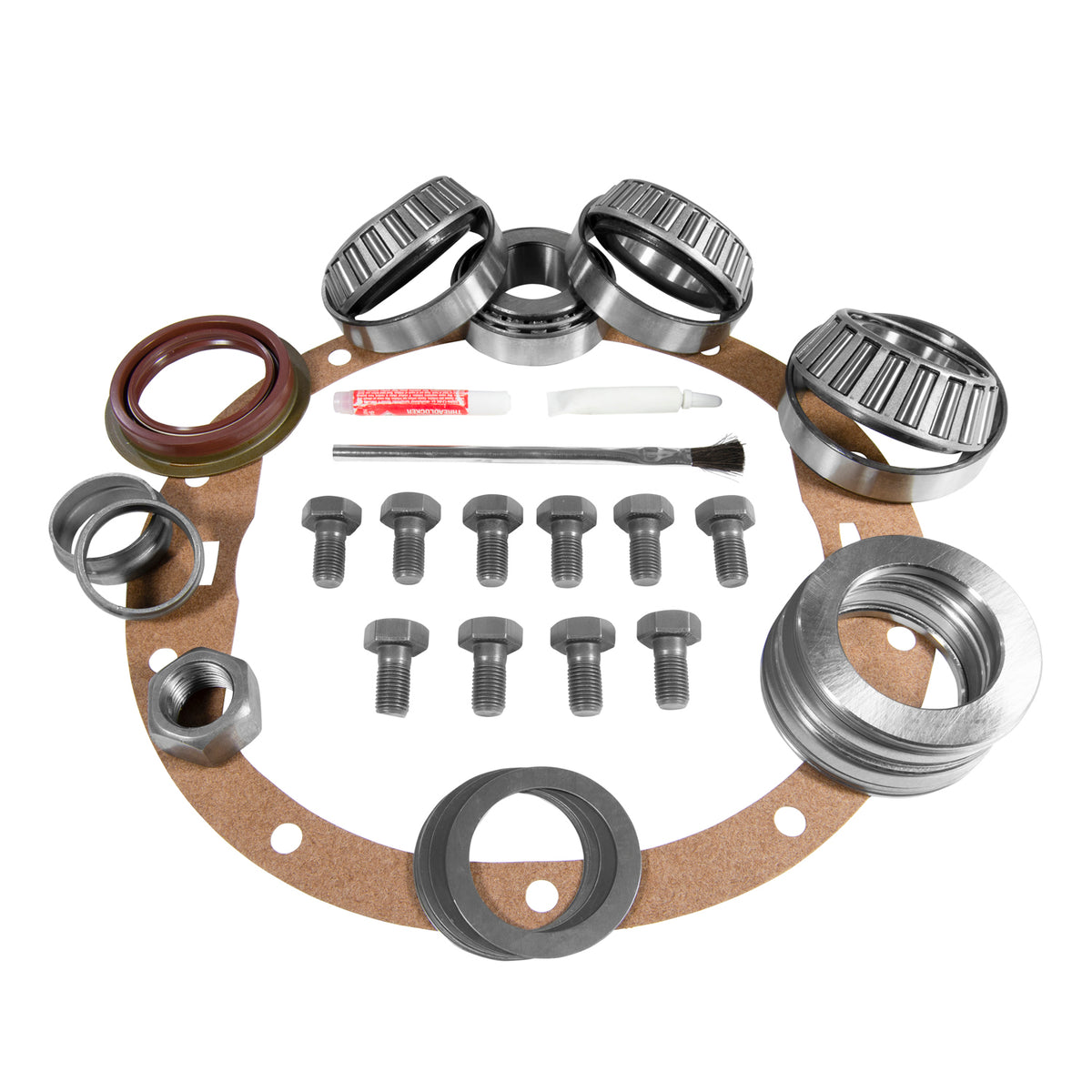 Axle Differential Bearing and Seal Kit from Yukon Gear and Axle part number YK GM8.6-A