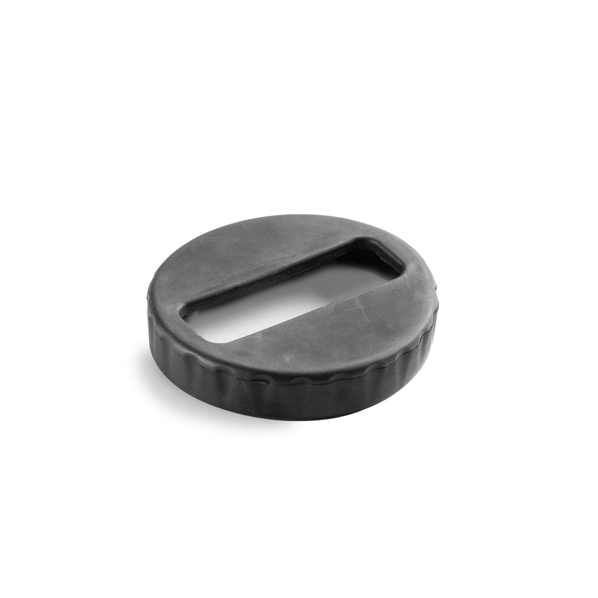 Black raw epdm rubber winch fairlead adapter from Factor 55 part number 00214