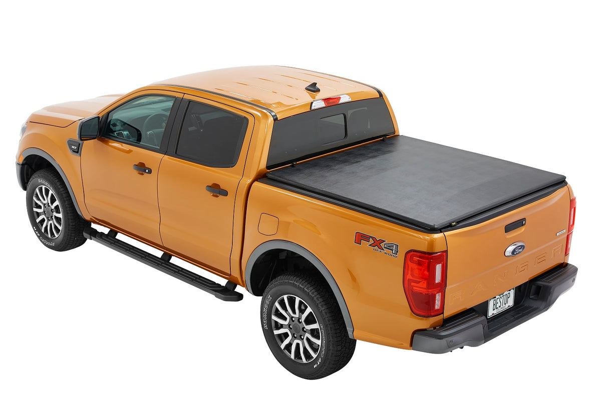 Black tonneau cover from Bestop part number 16232-01