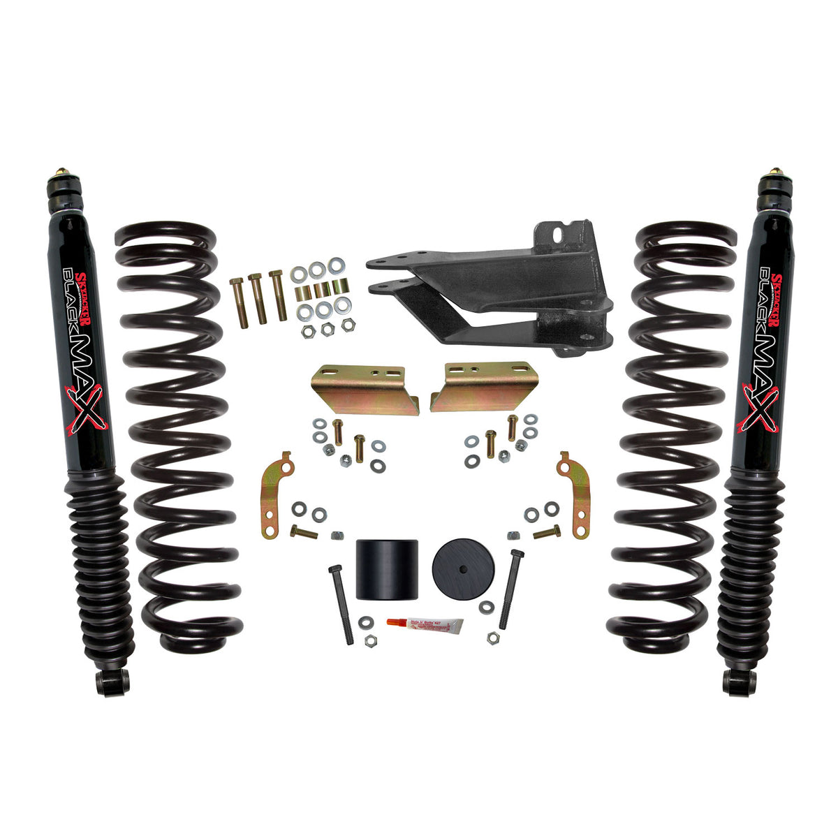 Skyjacker - 2.5 in. Front Leveling Kit With Black MAX Shocks. - F1725VBK-B from BHNG part number F1725VBK-B