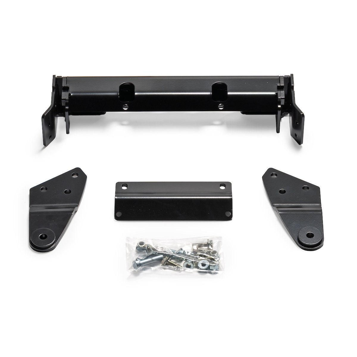 Steel snow plow mount from Warn part number 111470