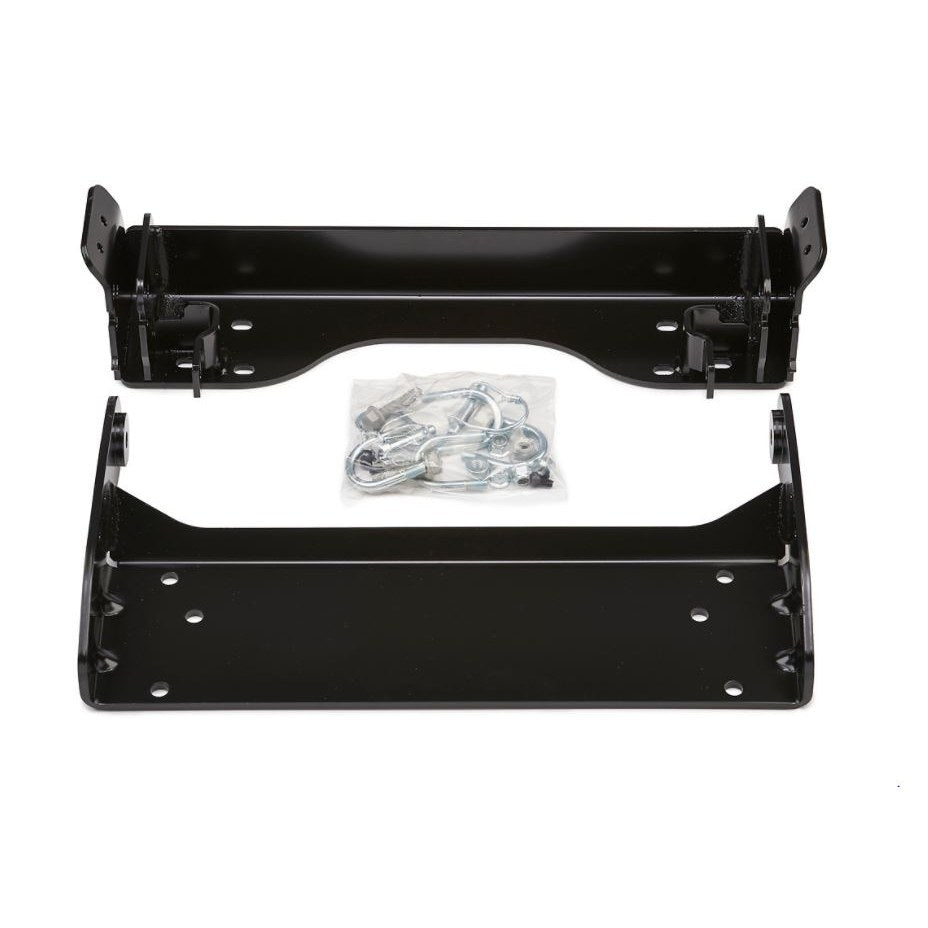 Black snow plow mount from Warn part number 93954