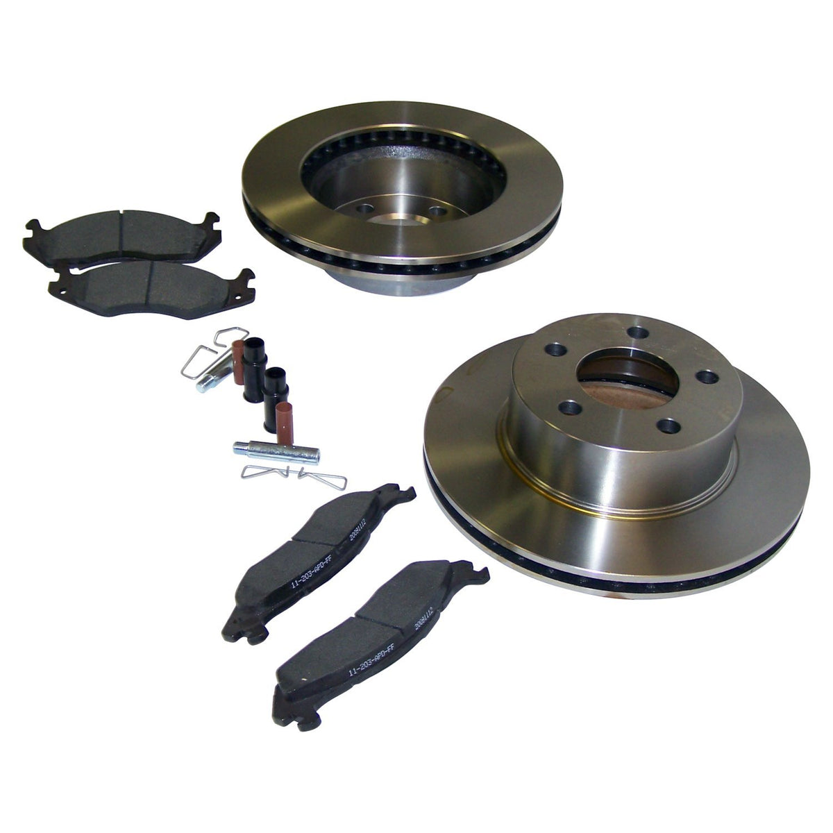 Unpainted brake rebuild kit from Crown Automotive Jeep Replacement part number 3251156K