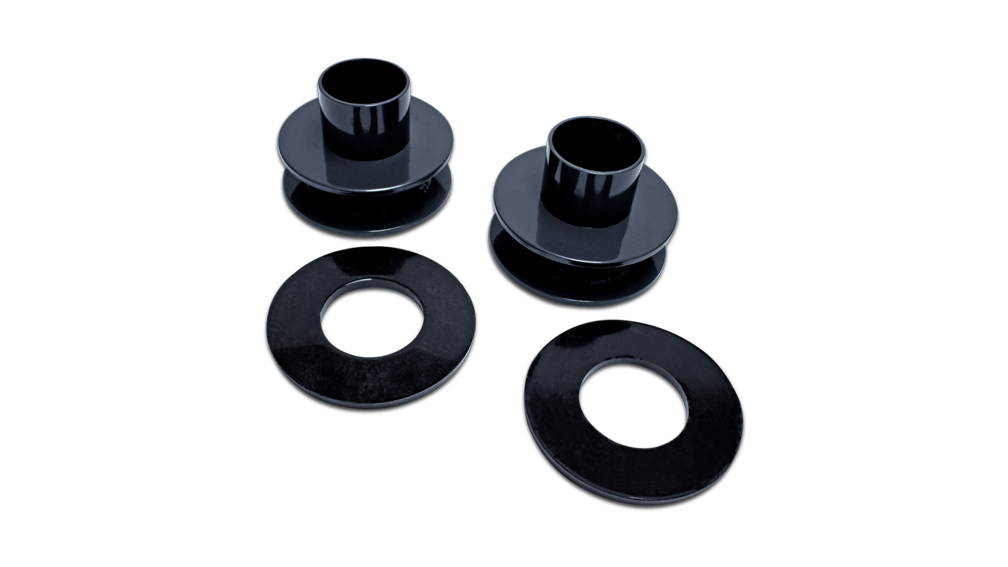Black smooth metal suspension leveling kit from Body Armor 4x4 part number 50207-FD