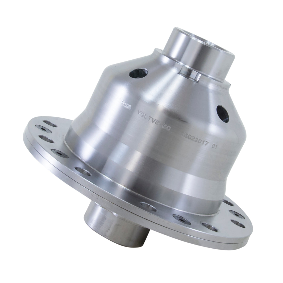 Steel differential carrier from Yukon Gear and Axle part number YGLTV6-30