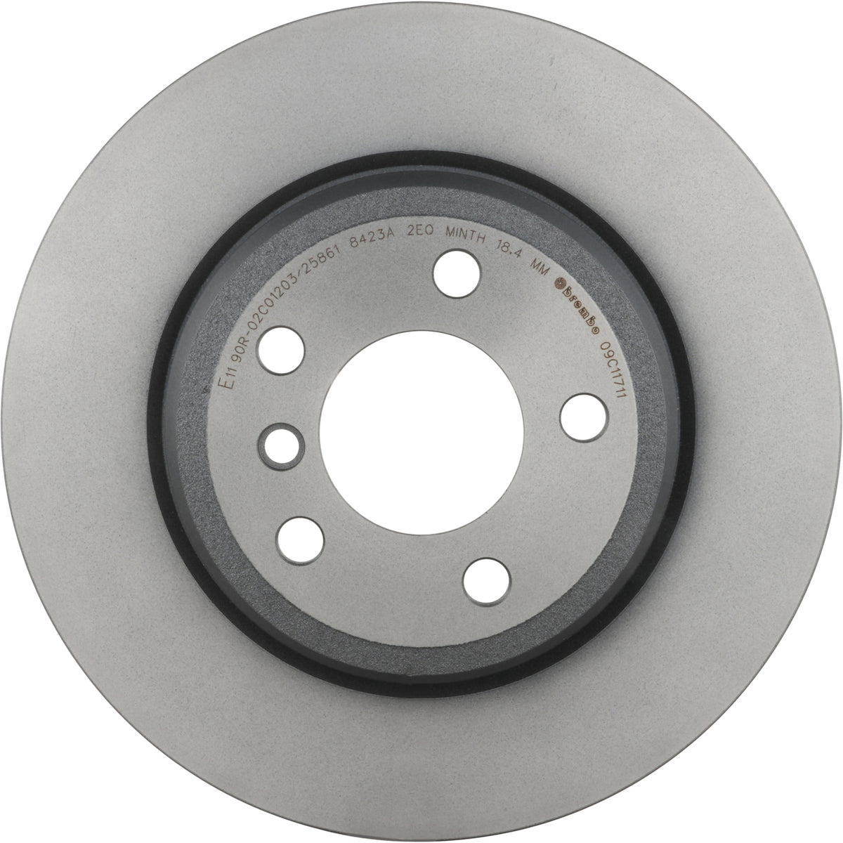 Disc Brake Rotor from Brembo part number 09.C117.11