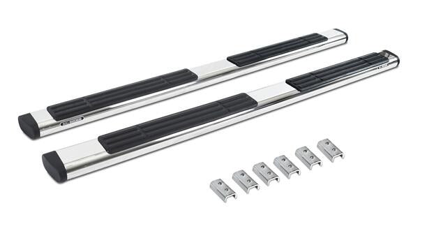 Silver stainless steel step nerf bar from Big Country part number 396876