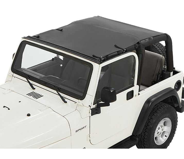 Black diamond soft top from Bestop part number 52404-35