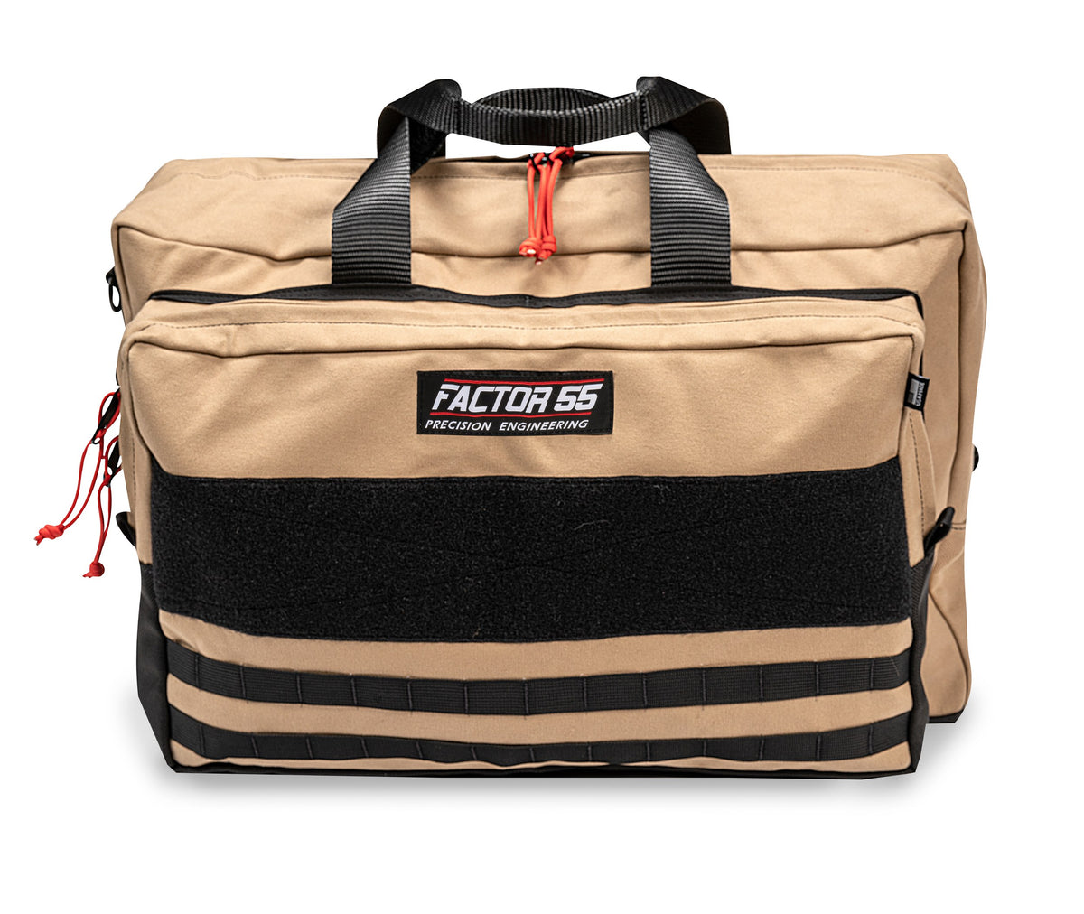 Tan premium canvas tool bag from Factor 55 part number 00483