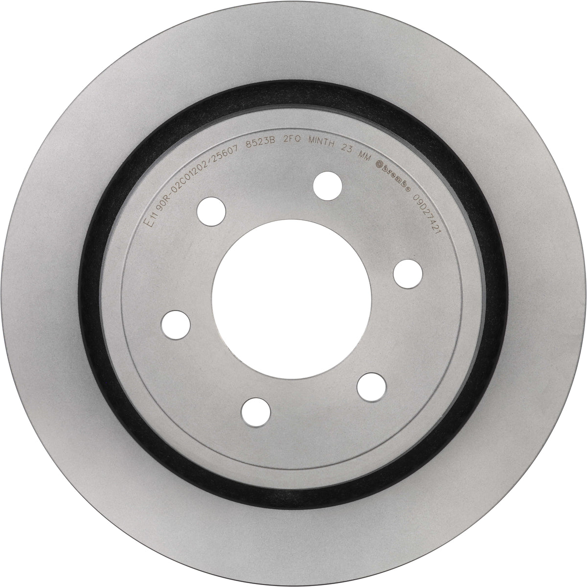 Gray cast iron disc brake rotor from Brembo part number 09.D274.21