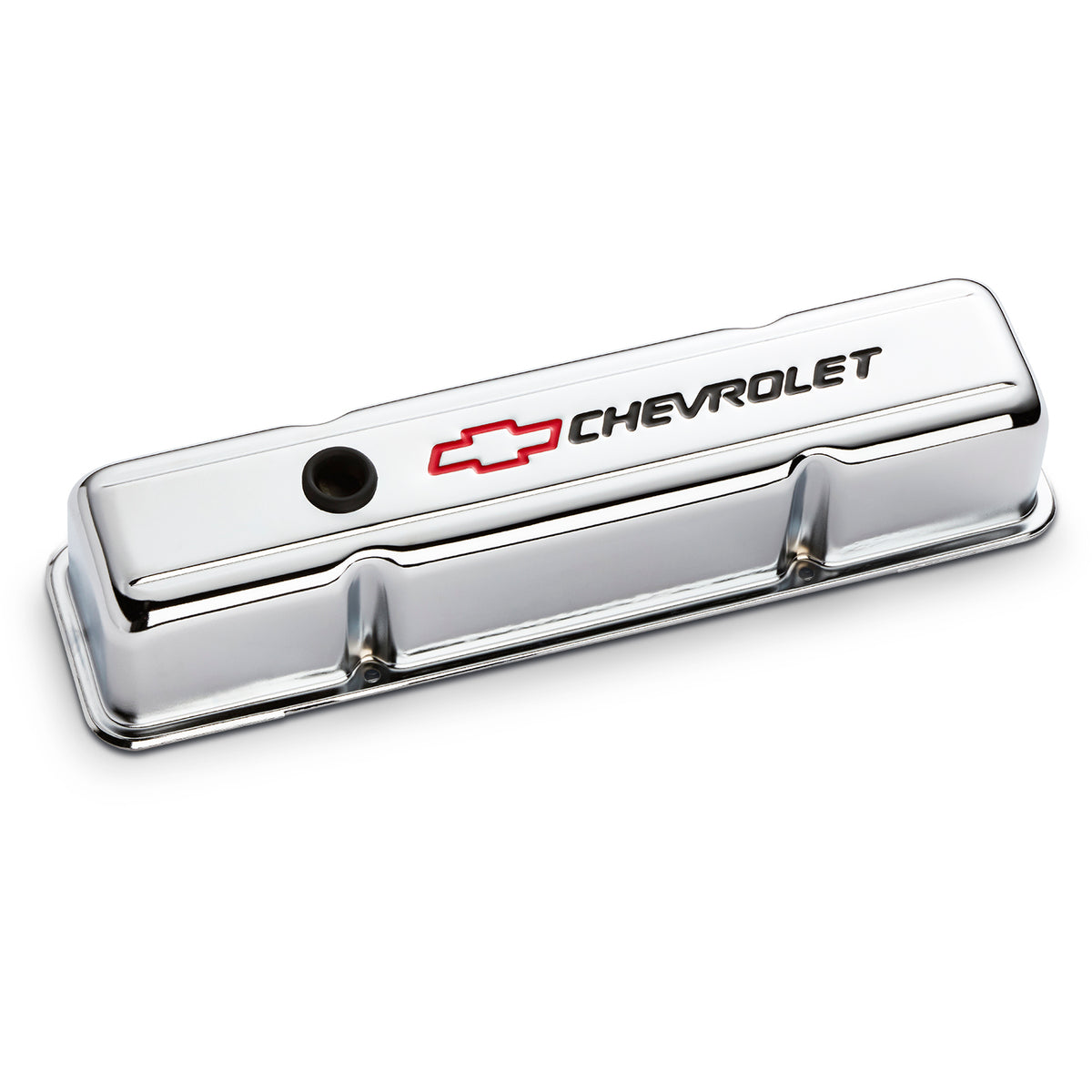 Chrome steel engine valve cover from Proform part number 141-905