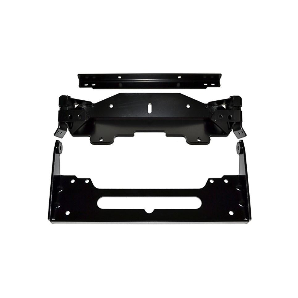 Black snow plow mount from Warn part number 90924